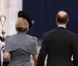 Le prince Edward et sa femme à l'inauguration du mémorial pour la reine-mère. 24/02/09