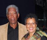 Morgan Freeman avec son ex-femme 