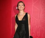 Anne-Sophie Lapix en robe classique sobre pour les César 2009