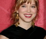 Léa Seydoux au théâtre du Chatelet pour la cérémonie des César 2009