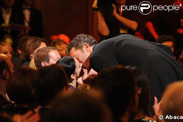 Vincent Cassel, Cesar du meilleur acteur pour Mesrine sous l'ovation du métier et avec tout l'amour de sa femme Monica Bellucci