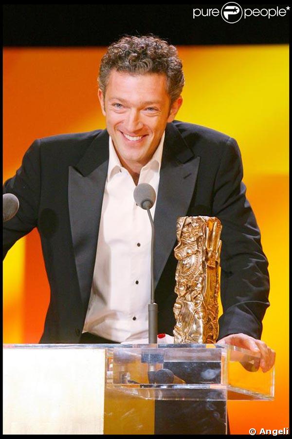 Vincent Cassel, Cesar du meilleur acteur pour Mesrine sous l'ovation du métier et avec tout l'amour de sa femme Monica Bellucci