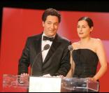 Les César 2009 : Amira Casar et Guillaume Gallienne 