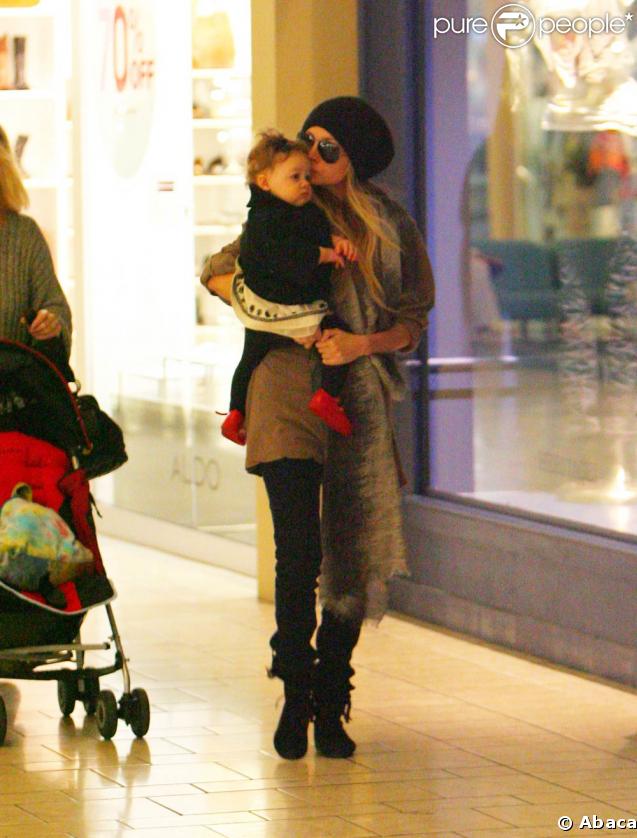 Nicole Richie en compagnie de sa fille Harlow
