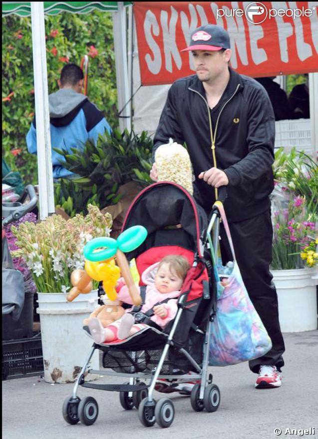 Joel Madden et sa fille 