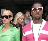 Kanye West et sa chérie Amber Rose