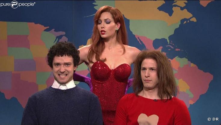 Justin Timberlake et Jessica Biel au "Saturday Night Live", le 7 mars 2009 !