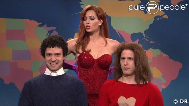 Justin Timberlake et Jessica Biel au "Saturday Night Live", le 7 mars 2009 !