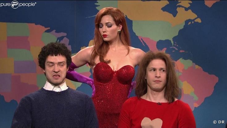 Justin Timberlake et Jessica Biel au "Saturday Night Live", le 7 mars 2009 !