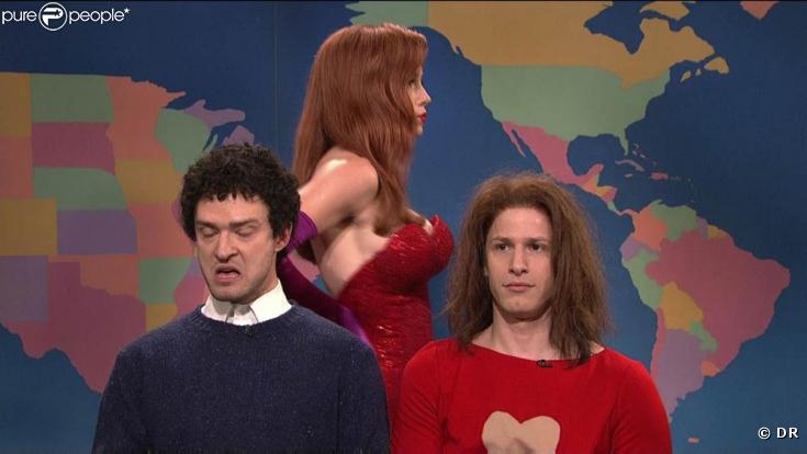 Justin Timberlake et Jessica Biel au "Saturday Night Live", le 7 mars 2009 !