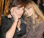 Inès de la Fressange et sa fille Violette à l'inauguration de la boutique Cavalli samedi soir à Paris