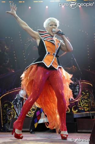 Pink à Paris-Bercy le 9 mars 2009 : la plus subversive des popstars en action ! 