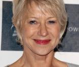 La grande actrice britannique Helen Mirren, à la grande soirée de charité 