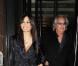 Flavio Briatore sort avec sa femme qui sort... son décolleté !