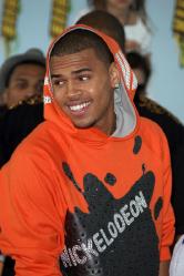 Chris Brown lors des Kids Choice Awards en 2008