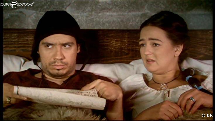 Le Roi Arthur et la Reine Guenièvre, de Kaamelott, un des couples les plus droles de la télé, une histoire qui dure... et pourtant, Arthur n'est pas un modèle de fidélité !