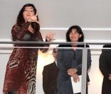Emmanuelle Laborit, Anne Hidalgo et Renaud Donnedieu de Vabres lors de l'inauguration de l'IVT