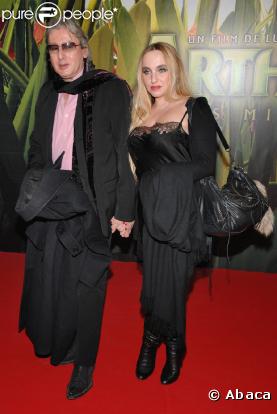 Alain Bashung et sa femme Chloé Mons en novembre 2006