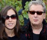 Alain Bashung et Olivia Ruiz lors des Vendanges Montmartre en septembre 2007<br />