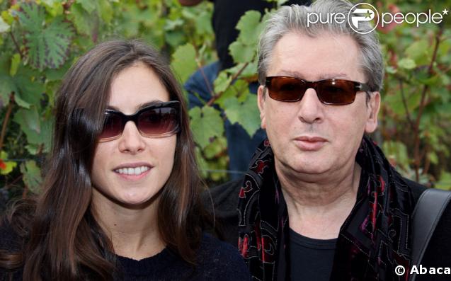 Alain Bashung et Olivia Ruiz lors des Vendanges Montmartre en septembre 2007 