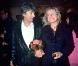 Alain Bashung avec Véronique Sanson lors des Victoires de la Musique le 8 février 1993 