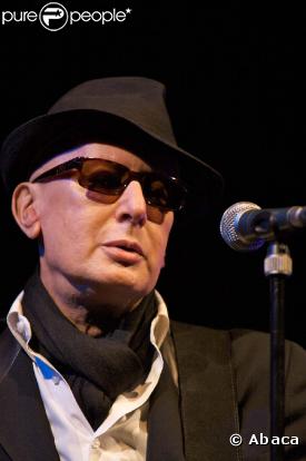 Alain Bashung, en concert à Nice, le 4 août 2008, dans le cadre du Festival de Jazz.