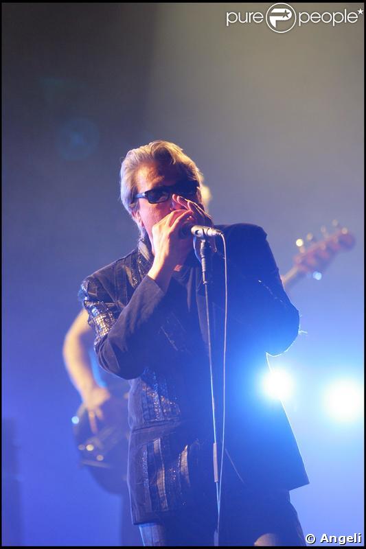 Alain Bashung lors du Prix Constantin en 2005