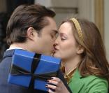 Le couple phare de la série... Leighton Meester et Ed Westwick sur le tournage de Gossip Girl, à New York le 16 mars 2009 !