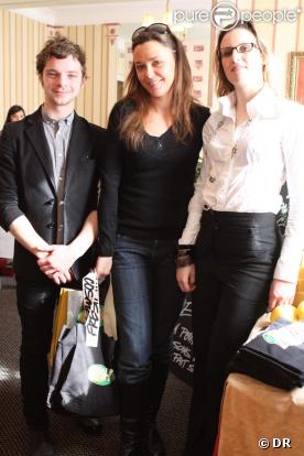 Sandrine Quétier à la présentation Lush