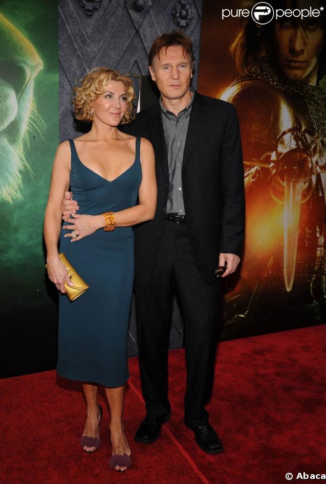 Liam Neesom et sa femme, la regrettée Natasha Richardson, qui vient de nous quitter...