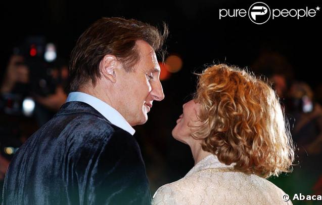 Liam Neesom et sa femme, la regrettée Natasha Richardson, qui vient de nous quitter...