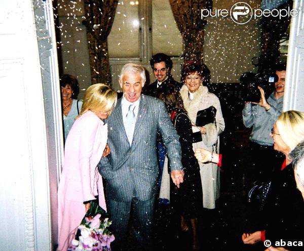 Jean Paul Belmondo a épousé en décembre 2002 sa compagne depuis 13 ans, Natty