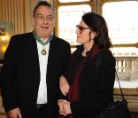 Stephen Frears et Anouk Aimé 