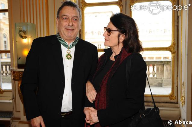 Stephen Frears et Anouk Aimé 