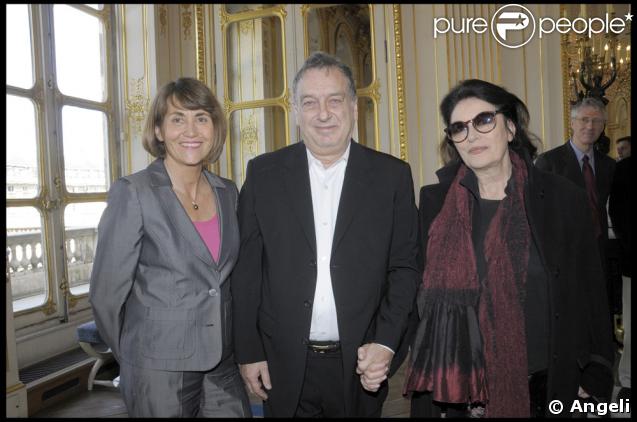Stephen Frears, Anouk Aimé et Christine Albanel