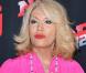 La délirante Amanda Lear a honoré la soirée de sa présence, lors du quatrième anniversaire de la chaîne de la TNT NRJ 12, qui s'est tenue le 18 mars 2009 au VIP Room Theatre, à Paris.