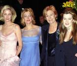 Joely et Natasha Richardson, au côté de leur mère, Vanessa Redgrave 