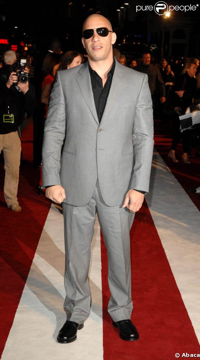 Vin Diesel, lors de l'avant-première de 