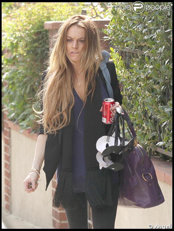 Lindsay Lohan à Hollywood le 25/02/2009