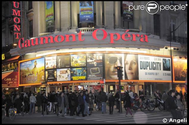 Le Gaumont Opéra, le 23 mars 2009, à l'occasion de l'avant-première de 