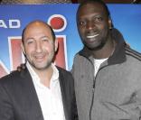 Kad Merad et Omar Sy, au Gaumont Opéra, le 23 mars 2009, à l'occasion de l'avant-première de Safari !