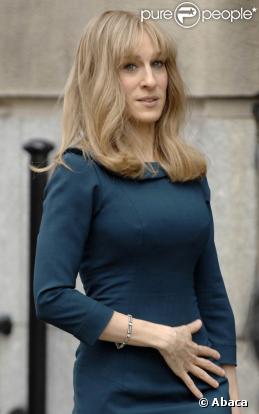 Sarah Jessica Parker sur le tournage de son nouveau film