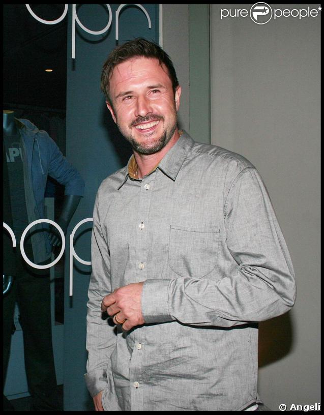 David Arquette, à la boutique Kitson, à West Hollywood, le 26 mars 2009, à l'occasion du lancement de leur nouvelle collection printemps/été 2009 !