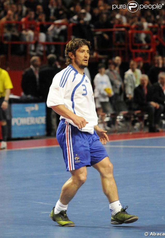 Bixente Lizarazu à la troisième édition du RTL Fustal. 29/03/09