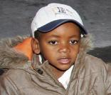 Le fils de Madonna, David à New York le 31 janvier 2009 en sortant du centre de la Kabbale