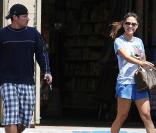 Nick Lachey et sa compagne Vanessa Minnillo amoureux aux quatre coins de Los Angeles ! 