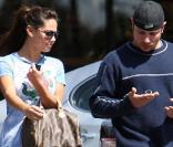 Nick Lachey et sa compagne Vanessa Minnillo amoureux aux quatre coins de Los Angeles ! 