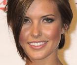 Audrina Patridge et sa mèche, lors des ShoWest Talent Awards 2009, à l'hôtel-casino Paris, à Las Vegas, le 2 avril 2009 !