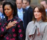 Carla Bruni et Michelle Obama
