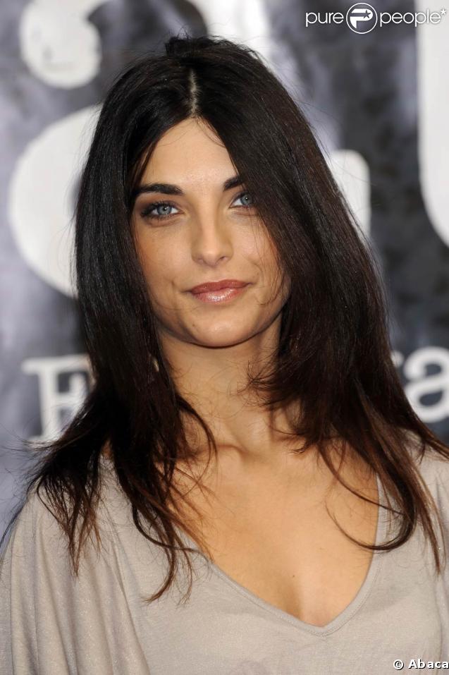 Pauline Delpech et son regard qui tue, au premier Festival du Film Policier de Beaune, le 3 avril 2009 !